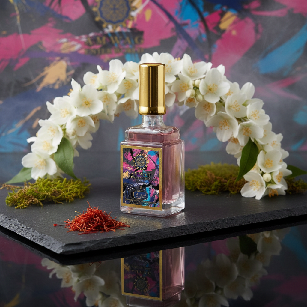 30 ml Eau de Perfume Amwaj Enter World Kořeněná Jasmínová vůně pro Ženy 8 