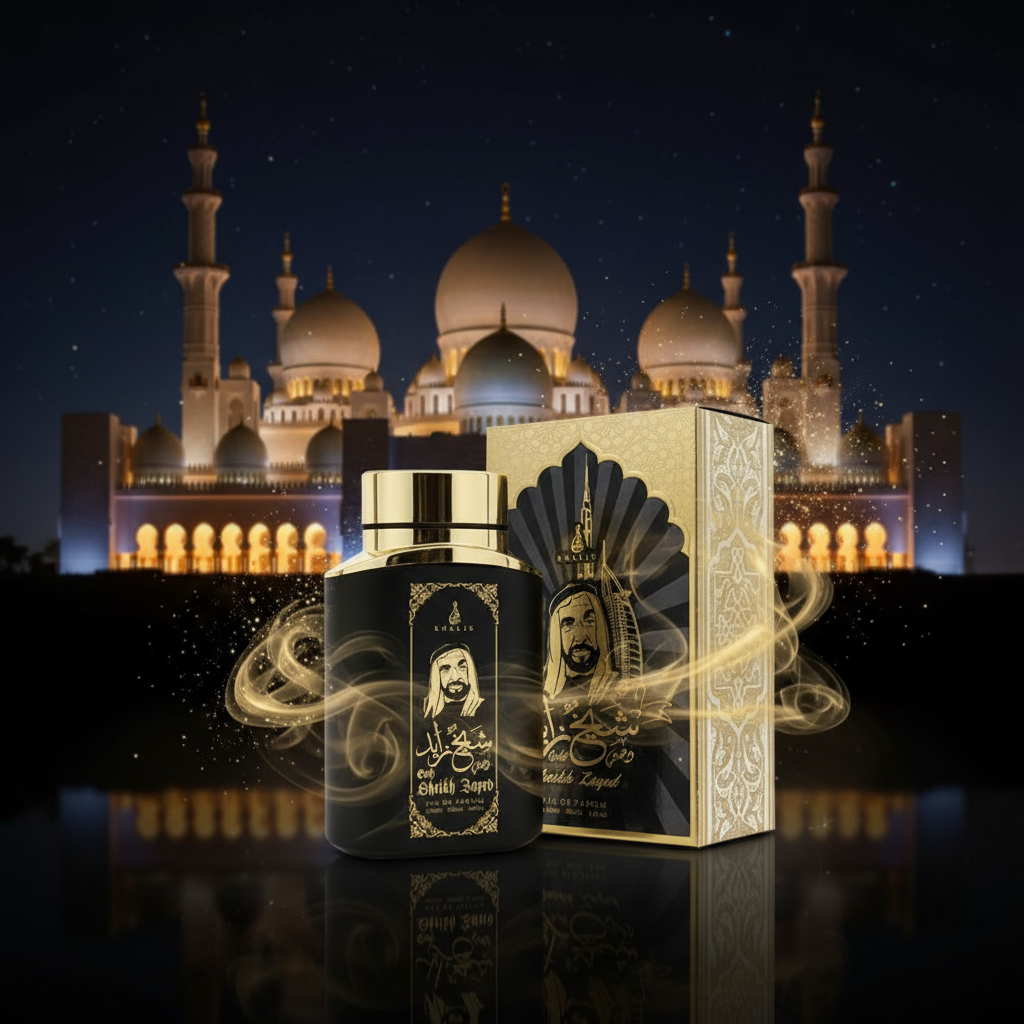 100 ml Eau de Perfume SHEIKH ZAYED GOLD Kořeněná Dřevitá Vůně pro Muže 9 