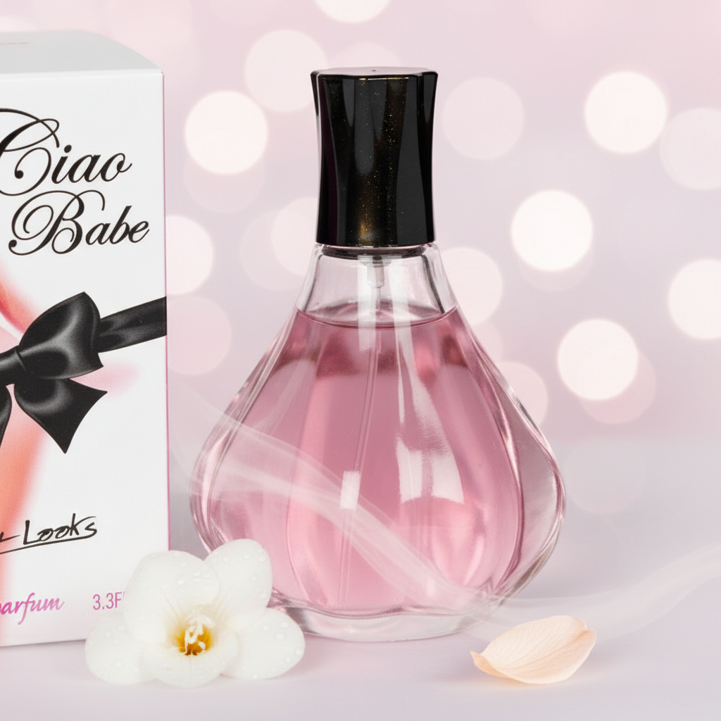 100 ml Eau de Parfume "CIAO BABE" Ovocná Květinová Vůně pro Ženy, s 2% obsahem esenciálních olejů 4 
