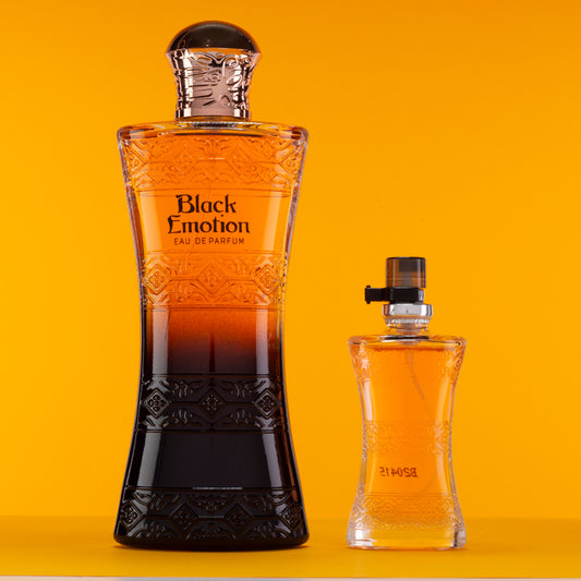 100 ml + 15 ml Eau de Perfume "BLACK EMOTION" Orientální - Vanilková Vůně pro Ženy