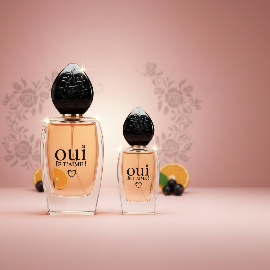 100 ml + 30 ml Eau de Perfume "OUI JE T’AIME" Cypřišová - Ovocná Vůně pro Ženy 3 