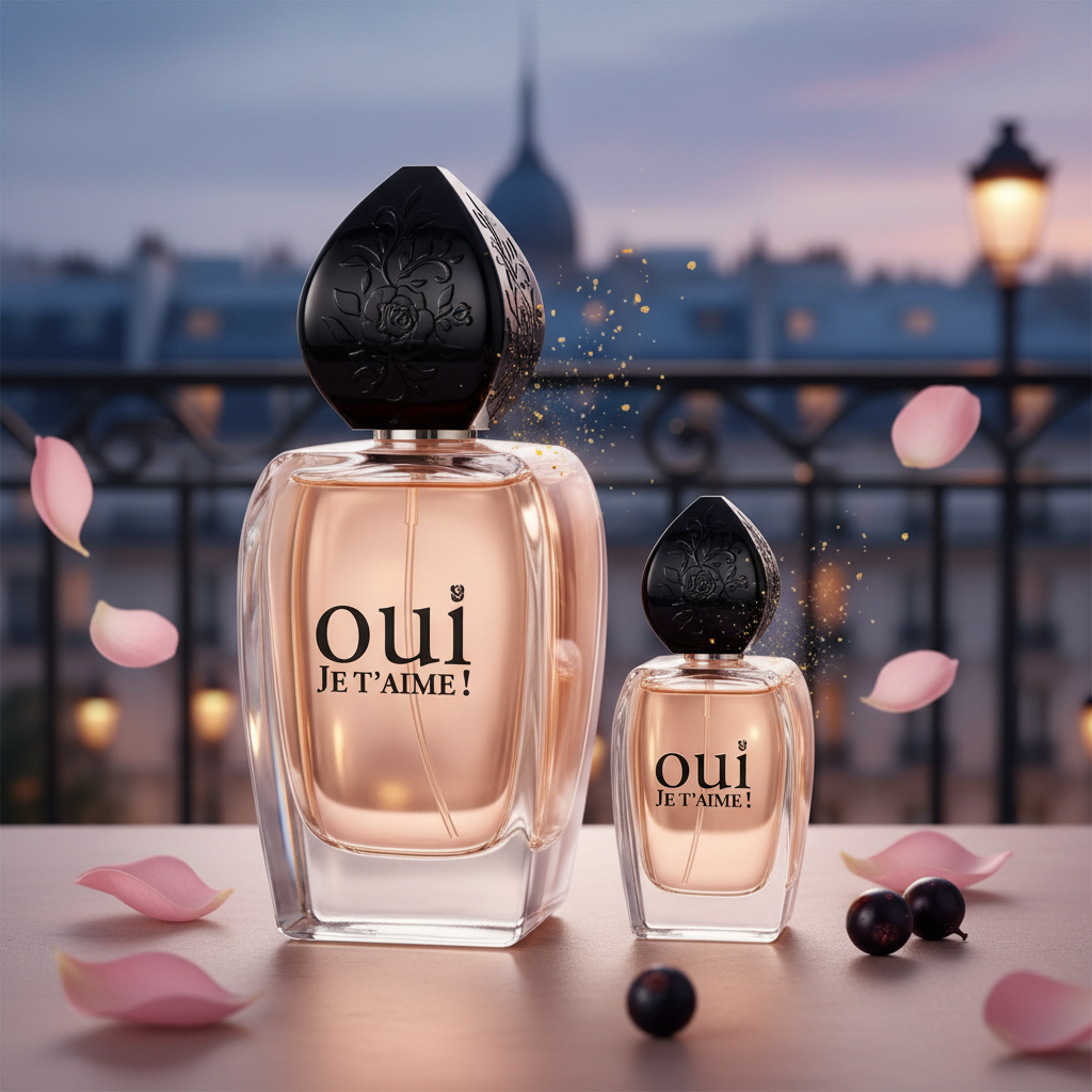 100 ml + 30 ml Eau de Perfume "OUI JE T’AIME" Cypřišová - Ovocná Vůně pro Ženy 1 