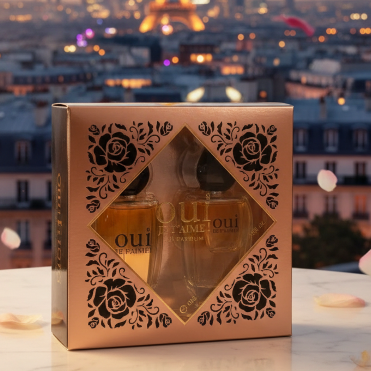100 ml + 30 ml Eau de Perfume "OUI JE T’AIME" Cypřišová - Ovocná Vůně pro Ženy 8 