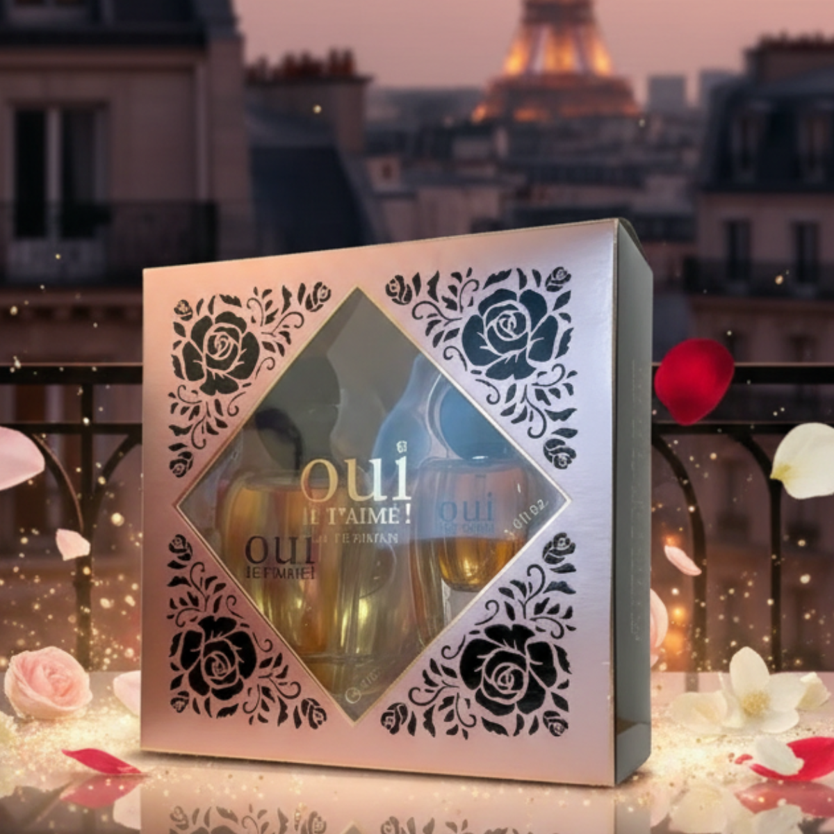 100 ml + 30 ml Eau de Perfume "OUI JE T’AIME" Cypřišová - Ovocná Vůně pro Ženy 9 