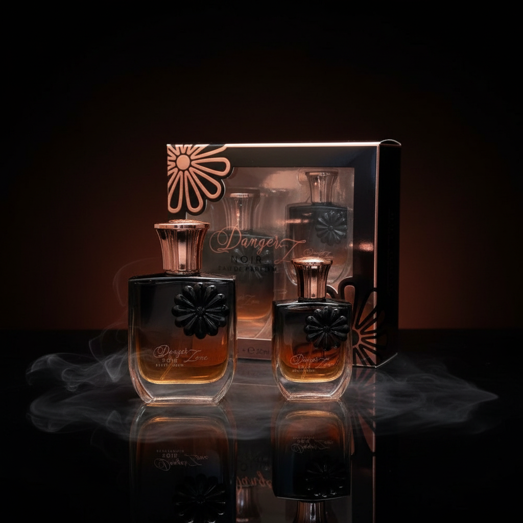 100 ml + 30 ml Eau de Perfume "DANGER ZONE NOIR" Orientální - Vanilková Vůně pro Ženy