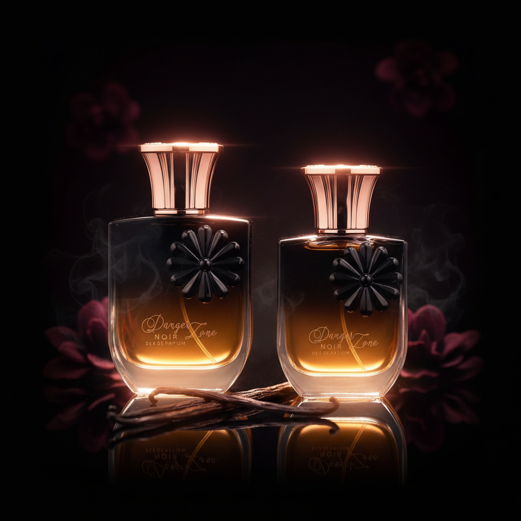 100 ml + 30 ml Eau de Perfume "DANGER ZONE NOIR" Orientální - Vanilková Vůně pro Ženy