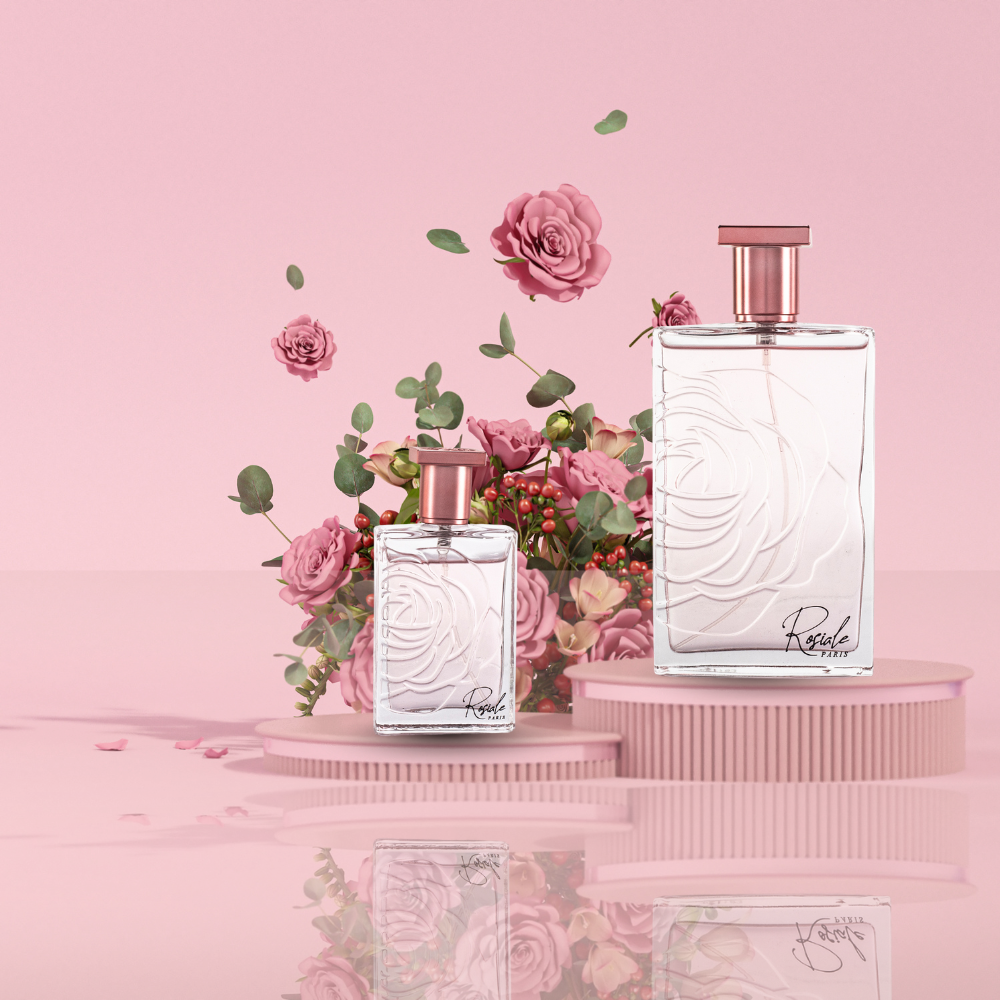 100 ml + 30 ml Eau de Perfume "ROSIALE" Svěží - Květinová Vůně pro Ženy 2 