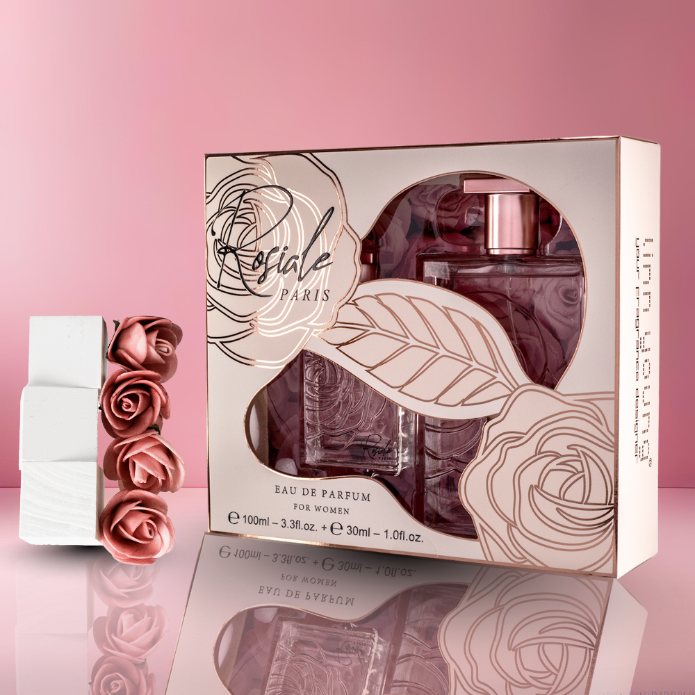 100 ml + 30 ml Eau de Perfume "ROSIALE" Svěží - Květinová Vůně pro Ženy