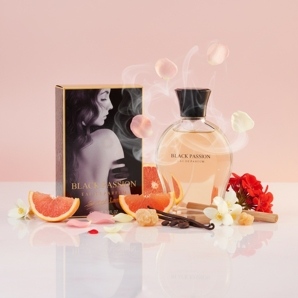 100 ml BLACK PASSION Orientální vůně pro ženy 4 