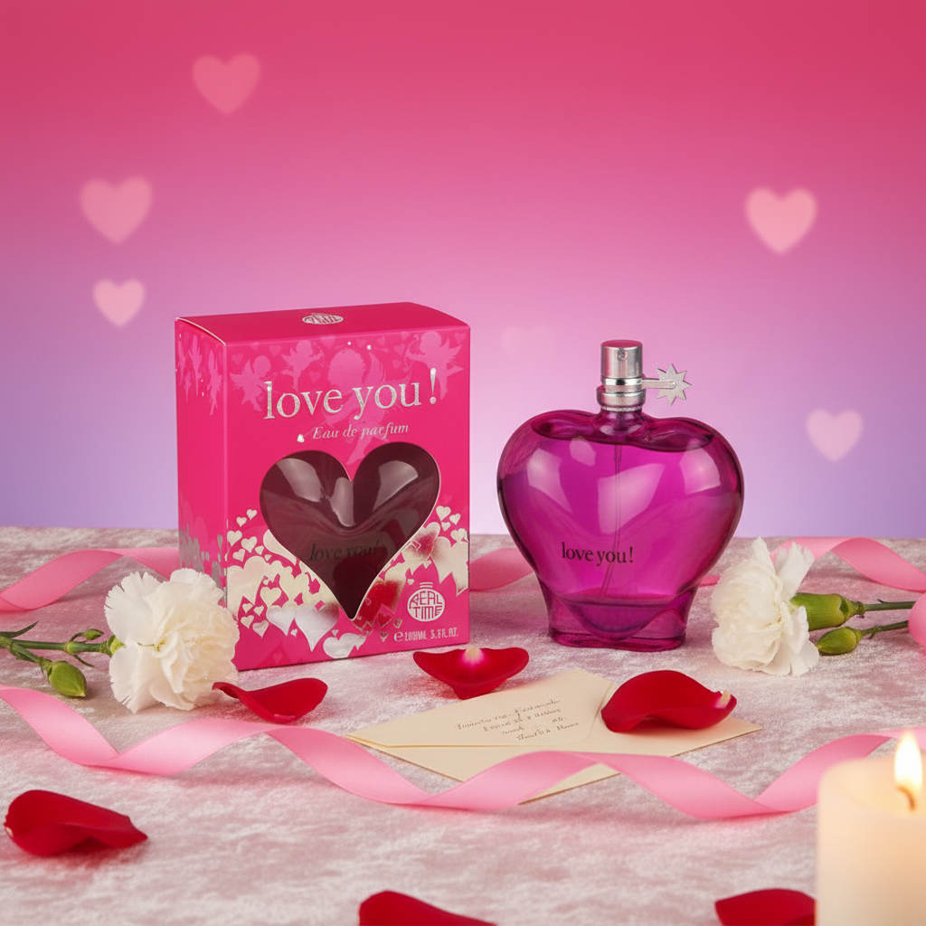 100 ml Eau de Parfum "Love You Pink" Ovocná - Citrusová Vůně pro Ženy 5 