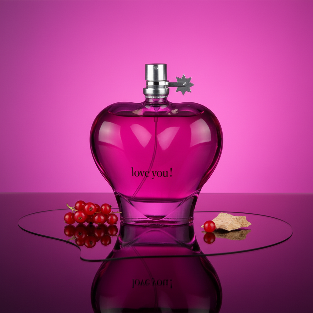 100 ml Eau de Parfum "Love You Pink" Ovocná - Citrusová Vůně pro Ženy 7 