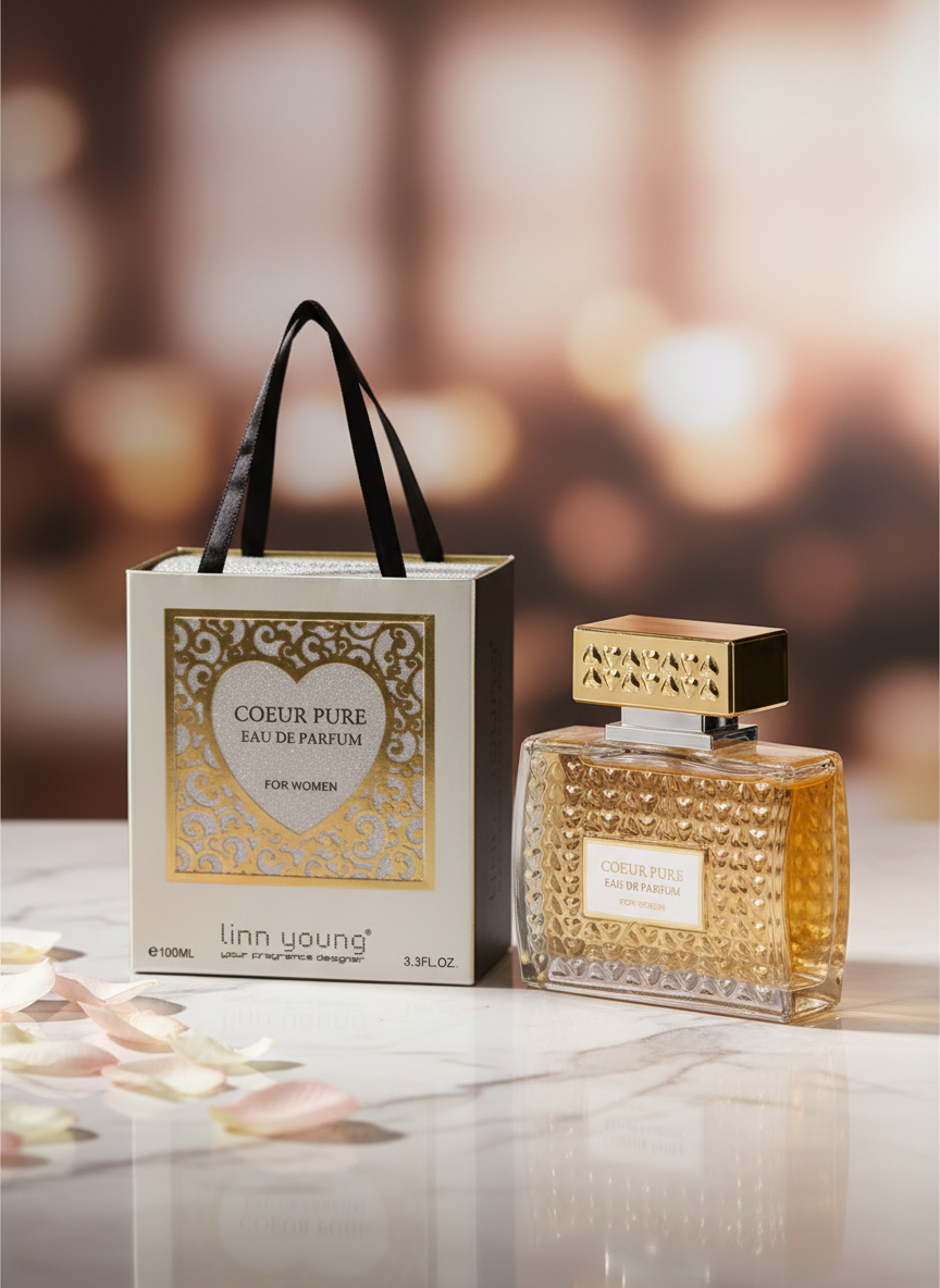 100 ml Eau de Parfume COEUR PURE květinová vůně pro ženy 6 