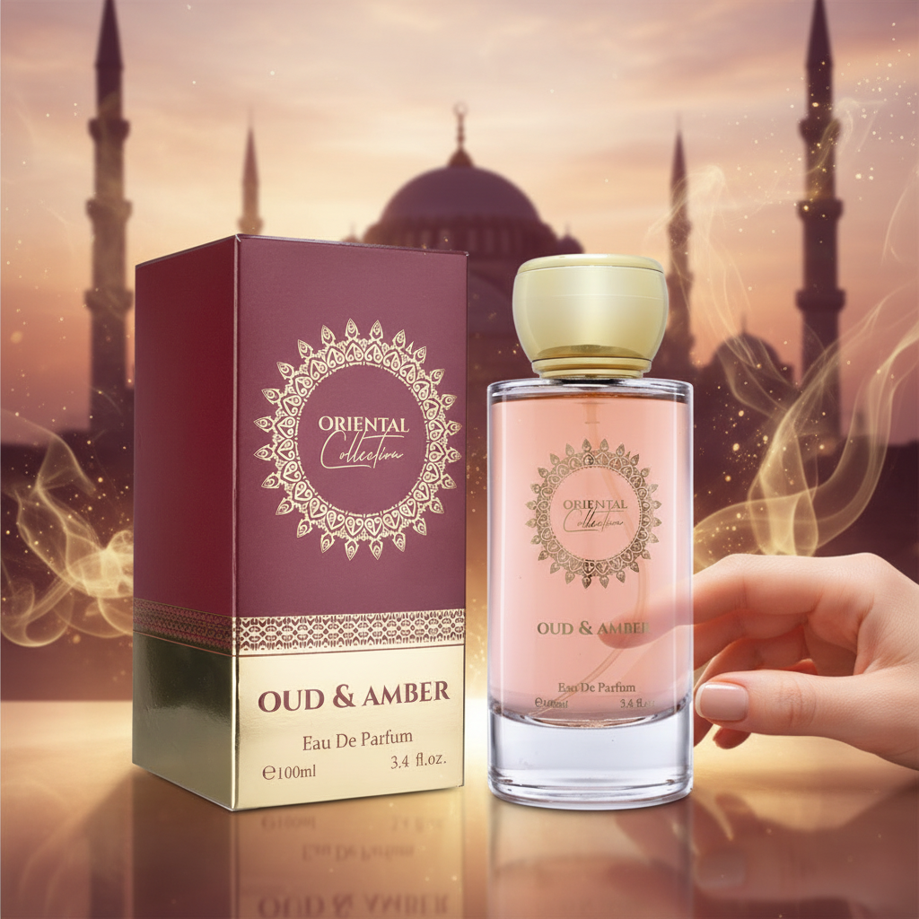 100 ml EDP OUD & AMBER Jedinečná, sladká, elegantní unisex vůně s agarovým dřevem 4 
