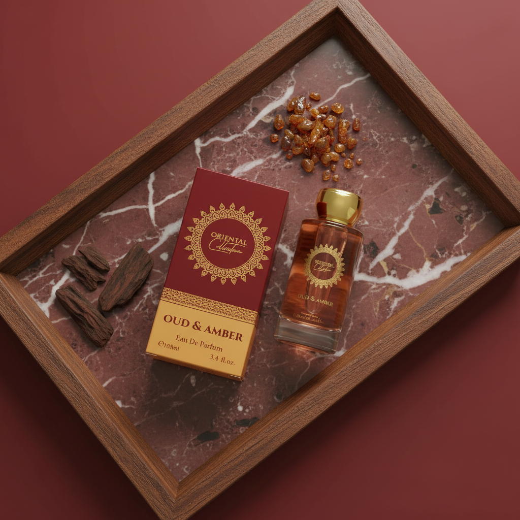100 ml EDP OUD & AMBER Jedinečná, sladká, elegantní unisex vůně s agarovým dřevem