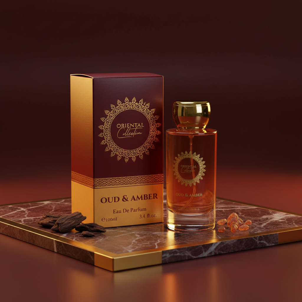 100 ml EDP OUD & AMBER Jedinečná, sladká, elegantní unisex vůně s agarovým dřevem 7 