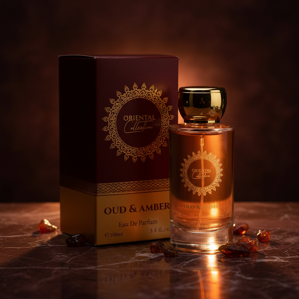 100 ml EDP OUD & AMBER Jedinečná, sladká, elegantní unisex vůně s agarovým dřevem 8 
