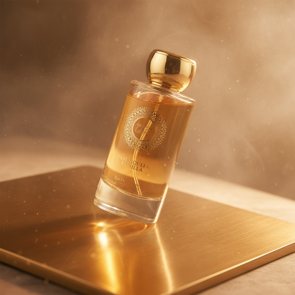 100 ml EDP PATCHOULI & VANILKA Dřevitá, elegantní, pudrová orientální dámská vůně 8 