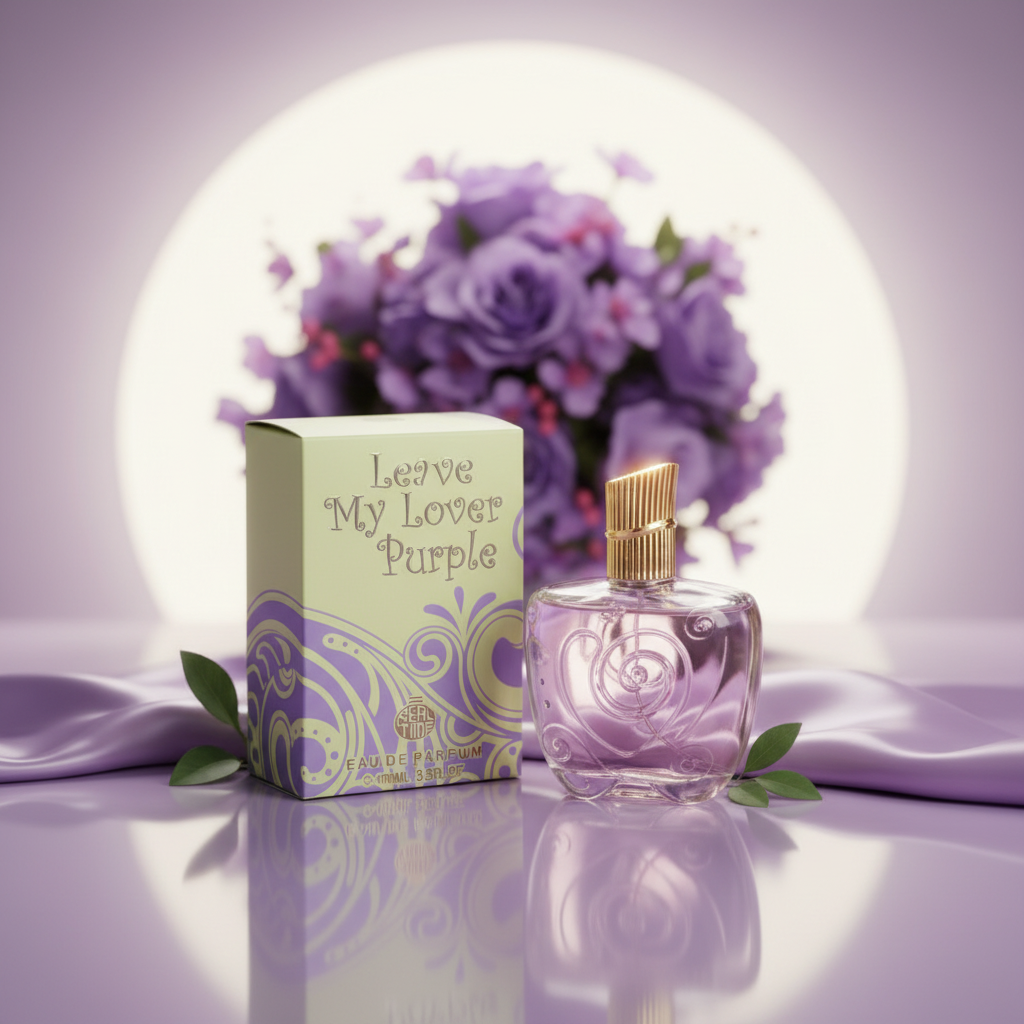 100 ml EDP LEAVE MY LOVER PURPLE, orientální - vanilková vůně pro ženy 1 