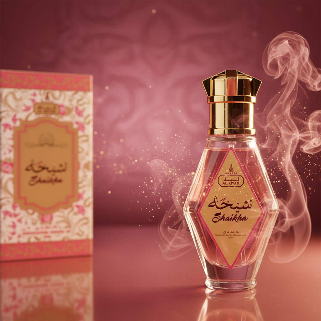 20 ml SHAIKHA parfémový olej, květinově - ovocná vůně pro ženy 6 