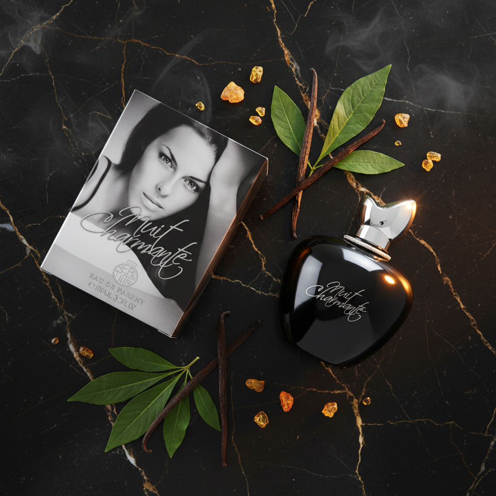 100 ml parfémovaná voda Půvabná noc sladká, květinová vůně pro ženy