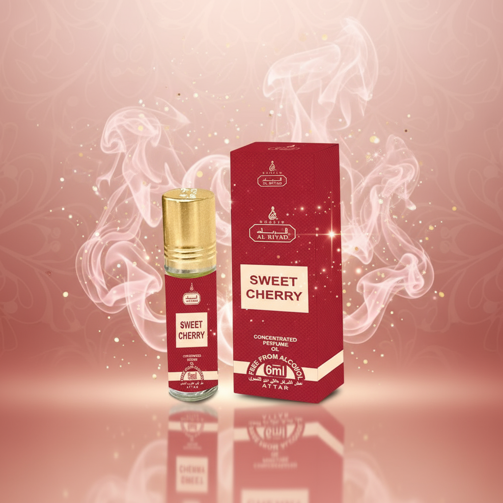 Parfémový olej 6ml "Sweet Cherry (Al Riyad)" - ovocno-květinová vůně unisex 2 