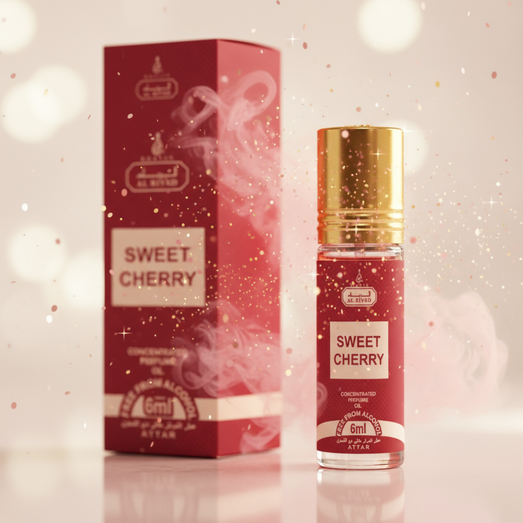 Parfémový olej 6ml "Sweet Cherry (Al Riyad)" - ovocno-květinová vůně unisex