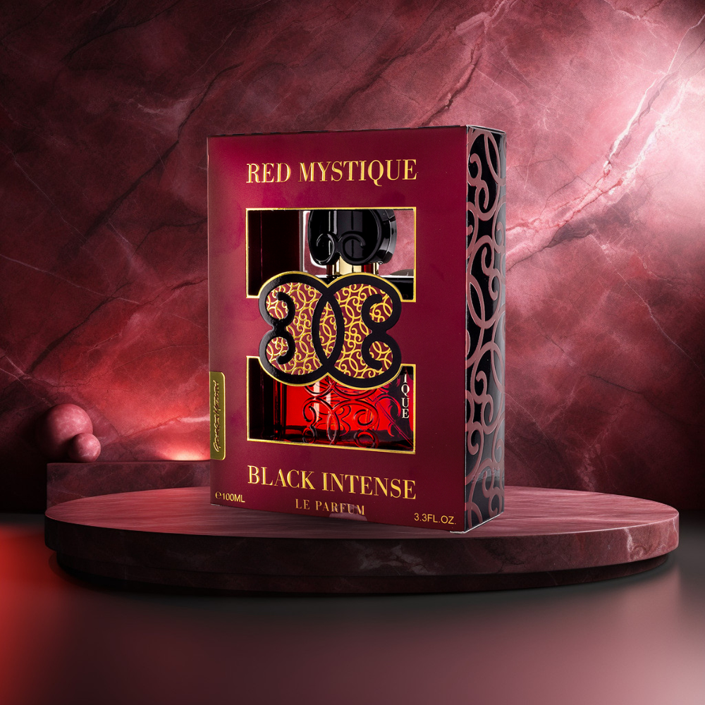 EDP 100ml "Black Intense Red Mystike" - květinovo-ovocná vůně