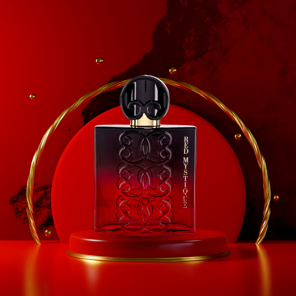 EDP 100ml "Black Intense Red Mystike" - květinovo-ovocná vůně 6 
