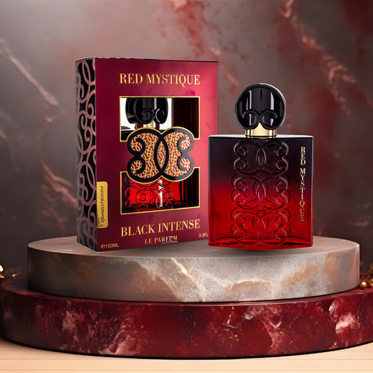 EDP 100ml "Black Intense Red Mystike" - květinovo-ovocná vůně