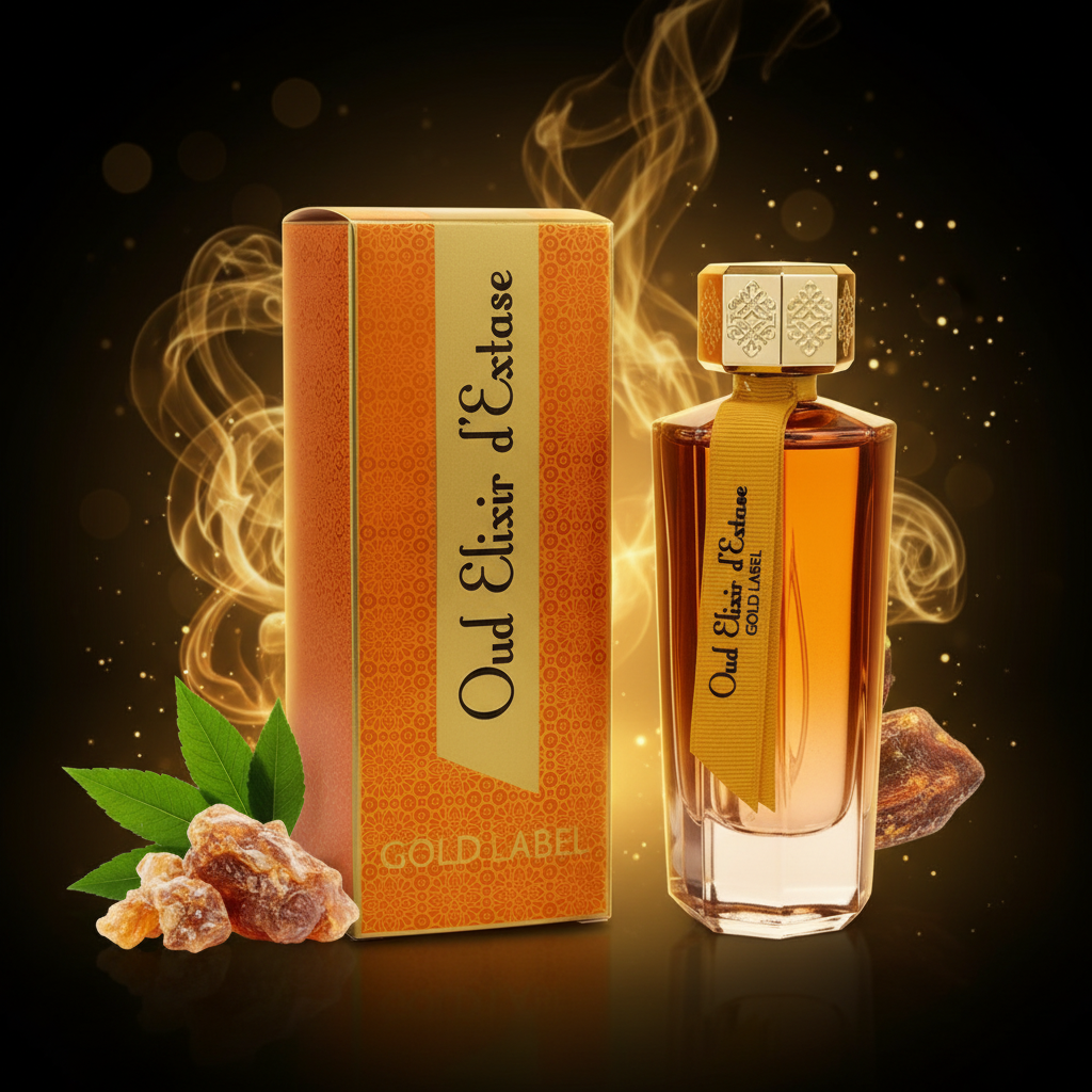 Linn Young EDP 100ml "Oud Elixir d’Extase Gold Label" – dřevito-cyprová vůně