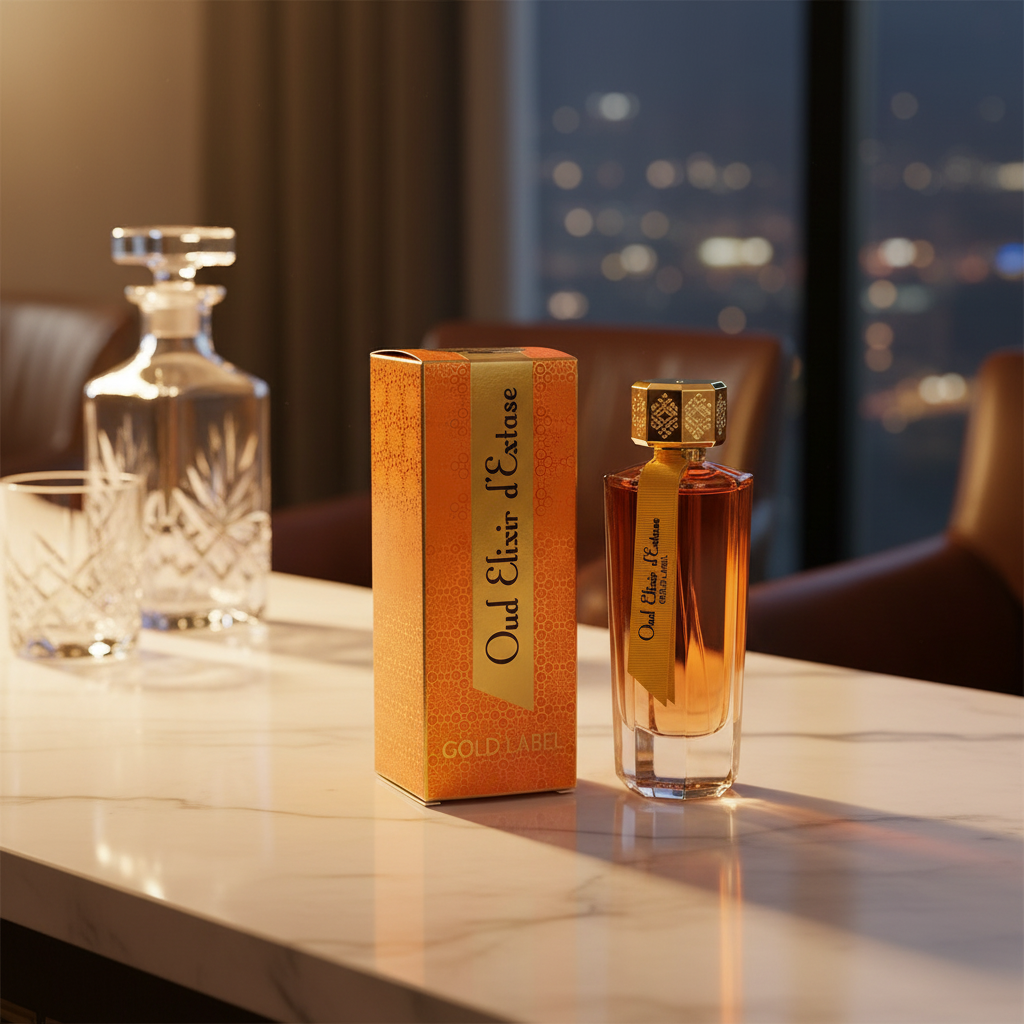 Linn Young EDP 100ml "Oud Elixir d’Extase Gold Label" – dřevito-cyprová vůně