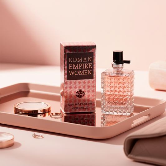 15 ml EDP „ROMAN EMPIRE WOMEN“ – jantarově-květinová vůně