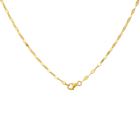 Pozlacený Stříbrný Řetízek