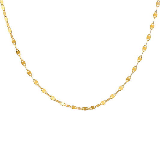 Pozlacený Stříbrný Řetízek