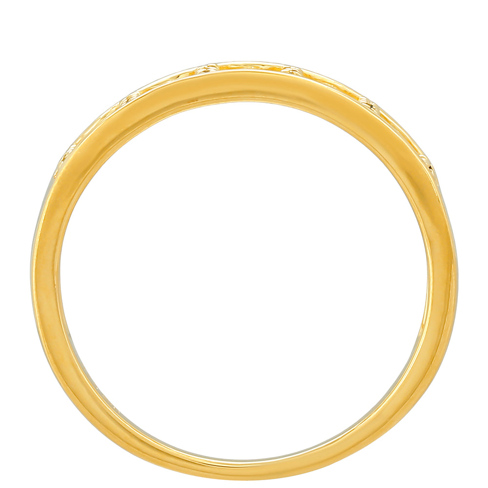 Pozlacené Stříbro 925/1000 - Prsten se Zeleným Diamantem - Karátové číslo: 0.09. přibližná hmotnost: 2.07 gramů 4 