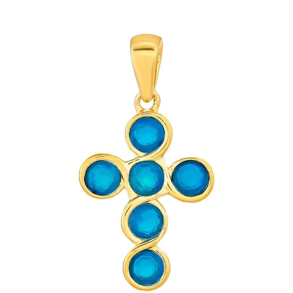 Pozlacené Stříbro 925/1000 - Přívěsek s etiopským Paraiba modrým opálem - Karátové číslo: 1.13. přibližná hmotnost: 3.13 gramů 1 