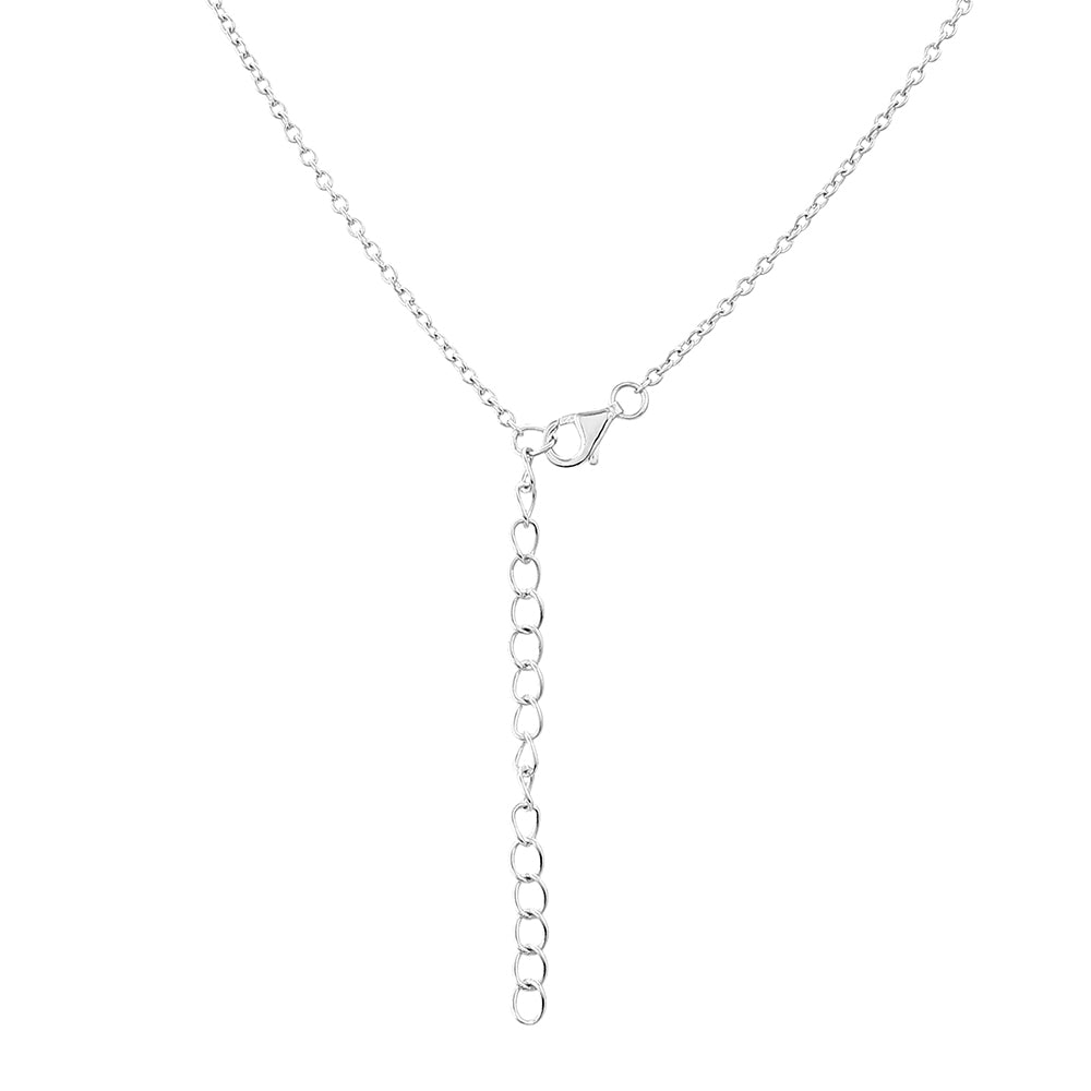 Stříbrný Náhrdelník s Granátem 2 