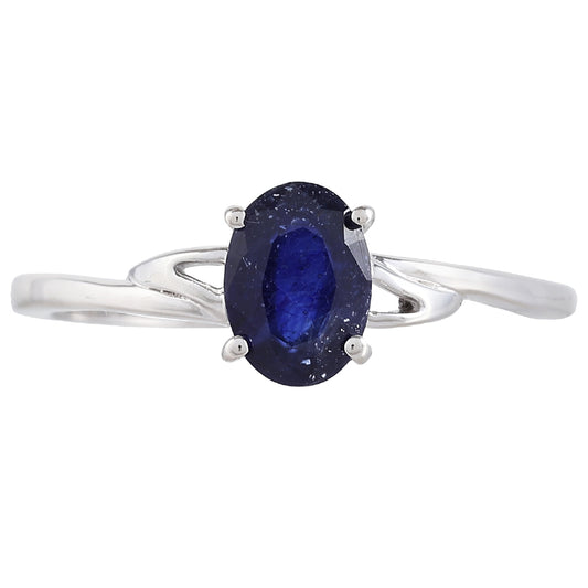 Stříbrný Prsten s Thajským Safírem