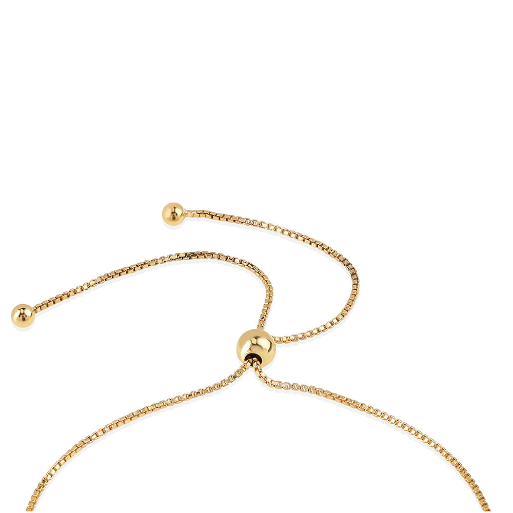 Pozlacený 925 / 1000 Sterlingové Stříbro Náramek s Mozambickým Rubínem 2 