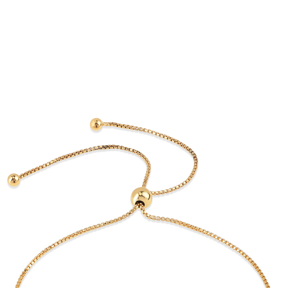 Pozlacené Stříbro 925/1000 - Náramek s Červeným Diamantem a Bílým Diamantem - Karátové číslo: 0.04. přibližná hmotnost: 1.7 gramů 5 