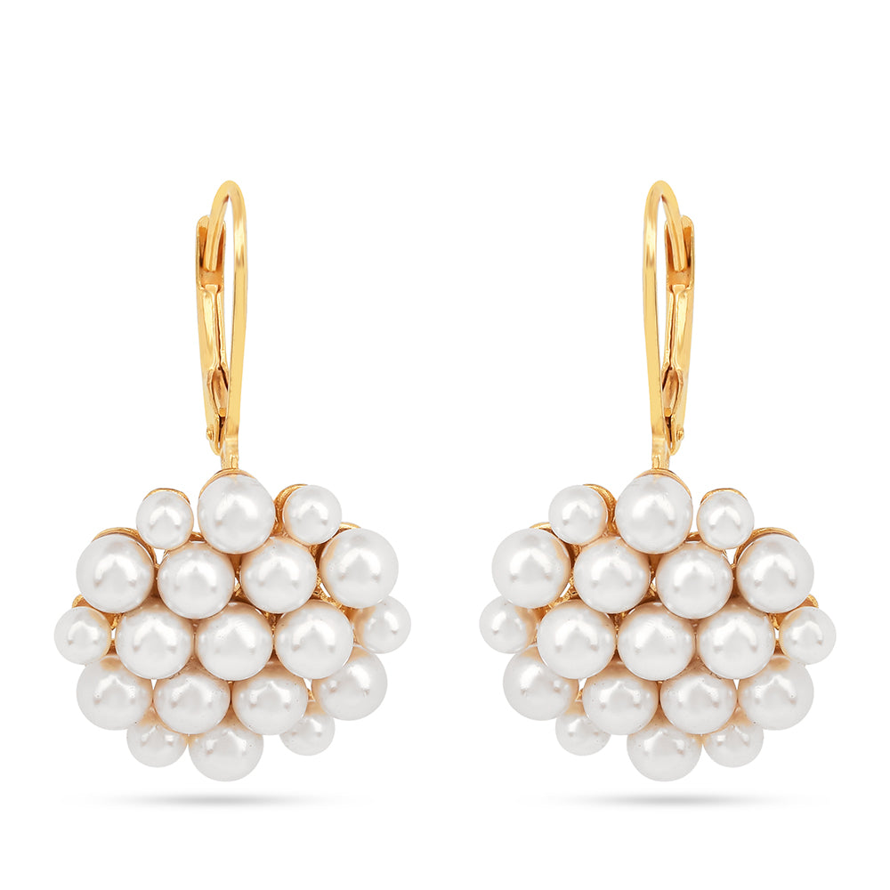 Pozlacené Stříbro 925/1000 - Náušnice  - Karátové číslo: 15.18. přibližná hmotnost: 6.48 gramů