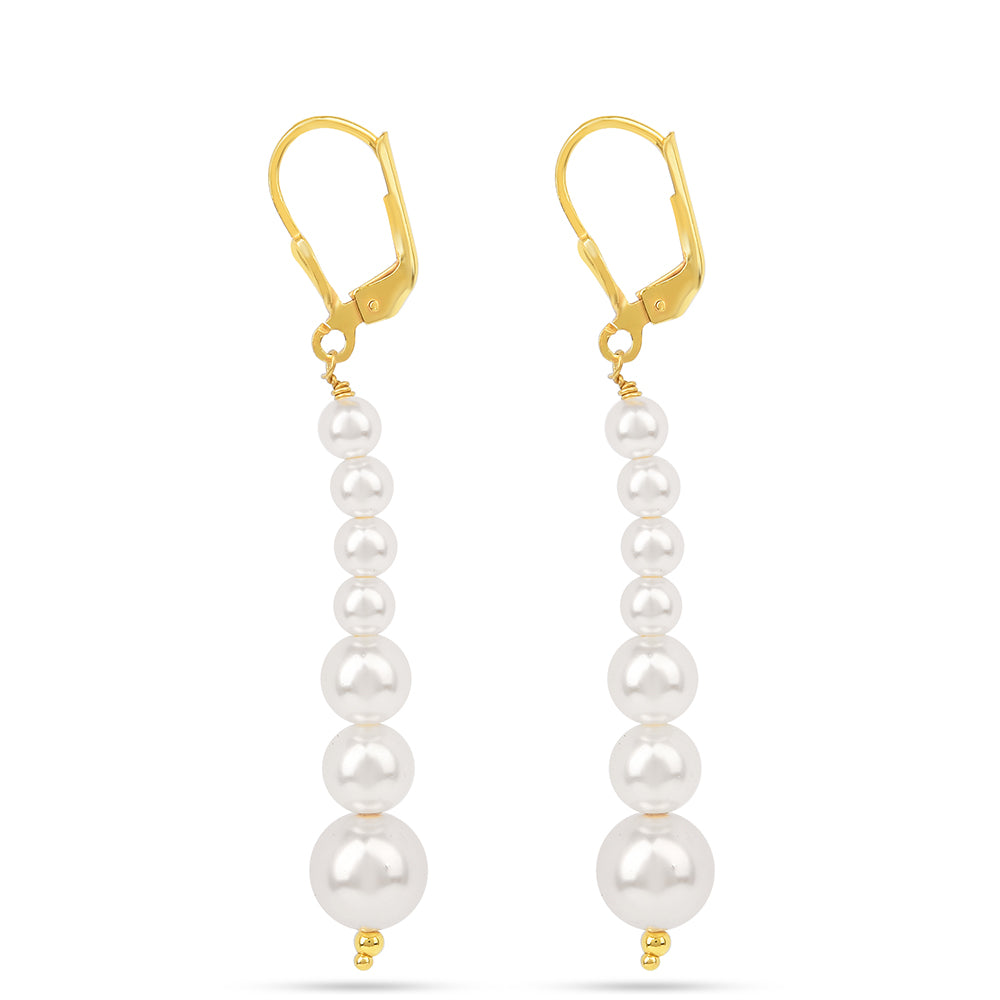 Pozlacené Stříbro 925/1000 - Náušnice  - Karátové číslo: 15.92. přibližná hmotnost: 4.23 gramů