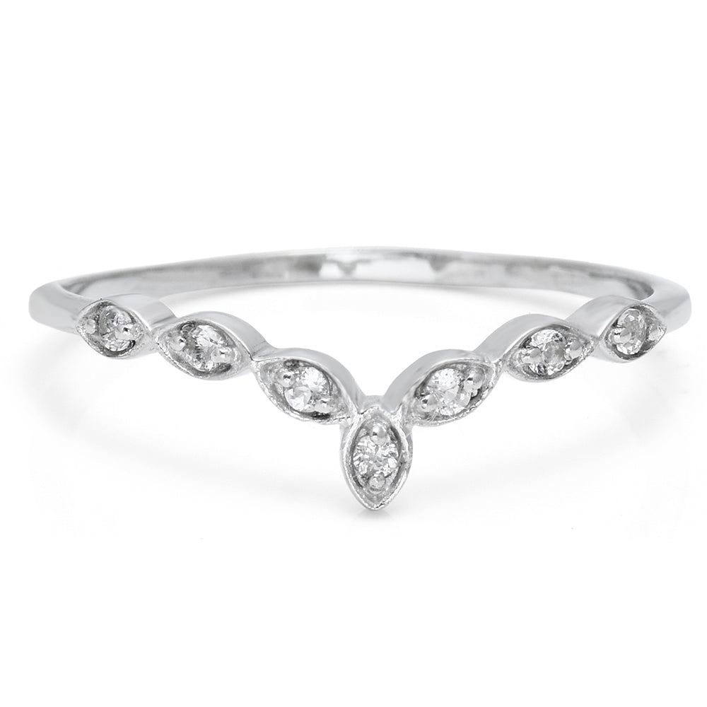 Stříbro 925/1000 - Sada s Marockým Ametystem a Bílým Topazem - Karátové číslo: 0.28. přibližná hmotnost: 2.31 gramů ( Prsten ) 3 