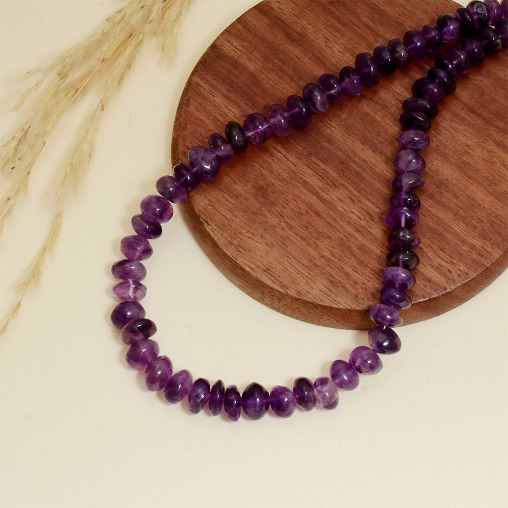 Stříbro 925/1000 - Náramek s Brazilským Ametystem - Karátové číslo: 40.5. přibližná hmotnost: 11.02 gramů