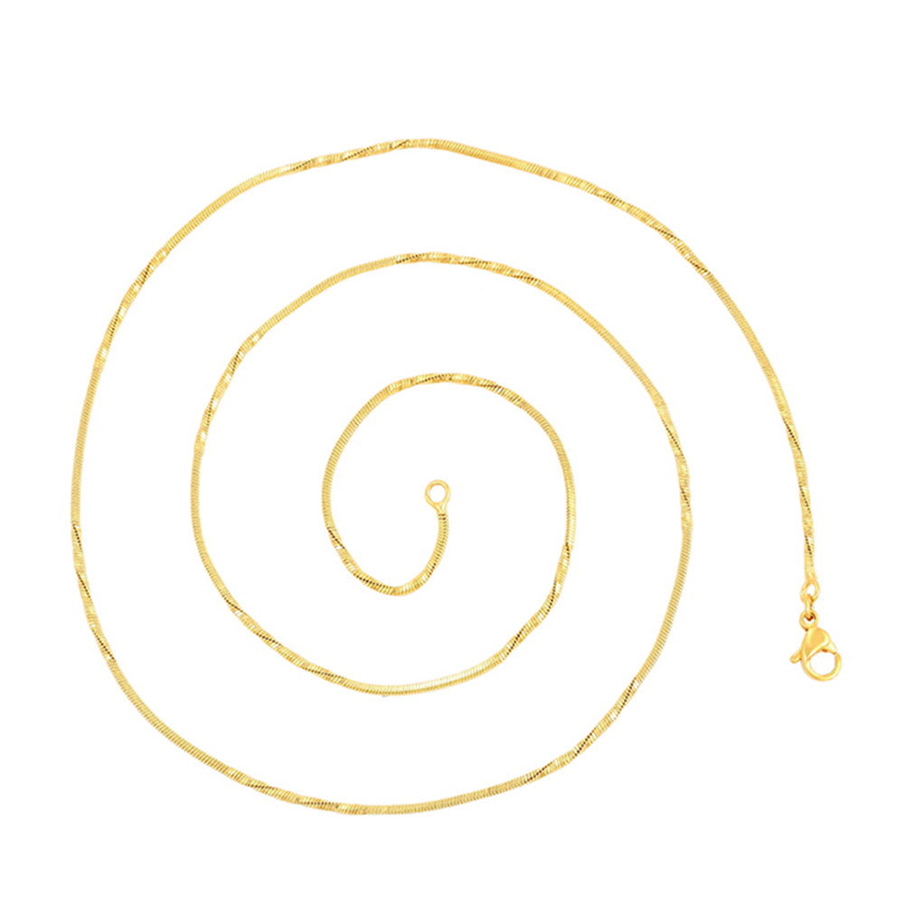 Pozlacený Slitinový Řetízek ( Náhrdelník )