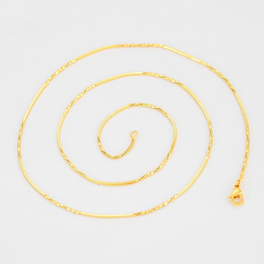 Pozlacený Slitinový Řetízek ( Náhrdelník ) 4 