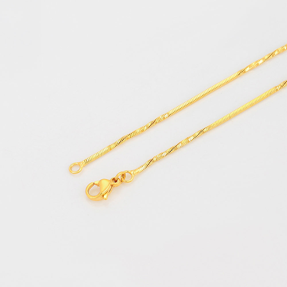 Pozlacený Slitinový Řetízek ( Náhrdelník )