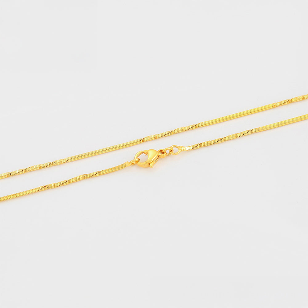 Pozlacený Slitinový Řetízek ( Náhrdelník ) 6 