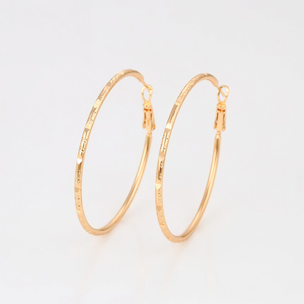 Pozlacené Slitinové Náušnice