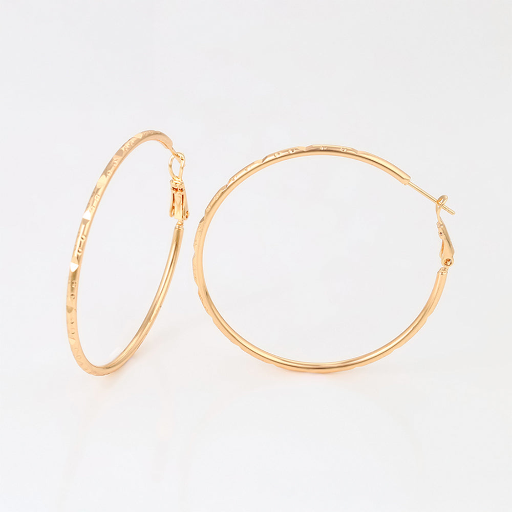 Pozlacené Slitinové Náušnice